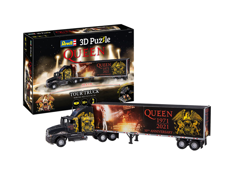 Queen 50th Anniversary Tour Truck 3D Puzzle