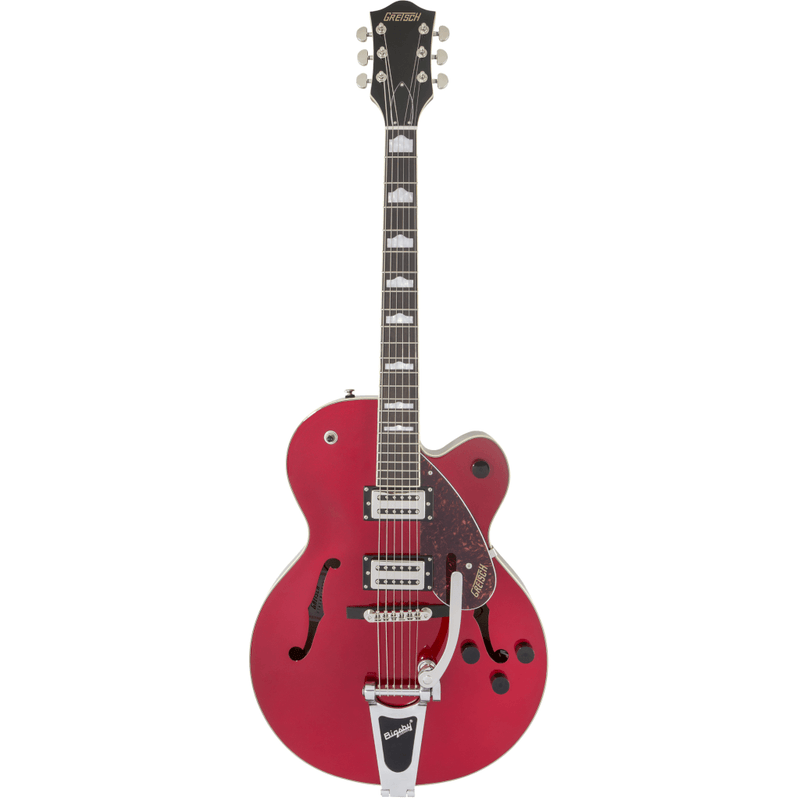 Gretsch G2420T Streamliner Hollow Body Electric Guitar with Bigsby, Laurel Fingerboard. Candy Apple Red