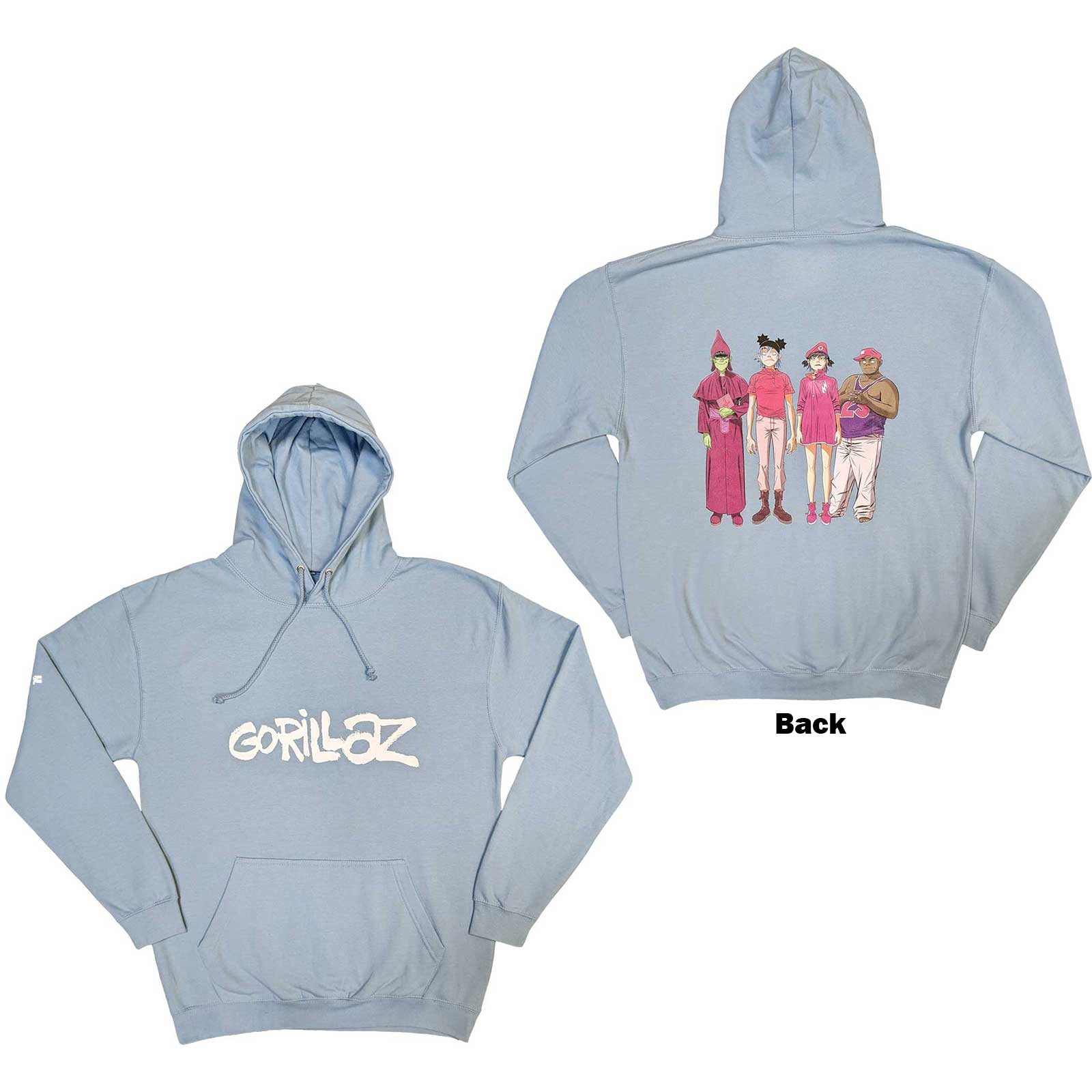 Gorillaz zip up hoodie sale