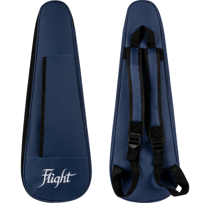 Flight Iris Concert Ukulele. Dark Blue (With Bag)