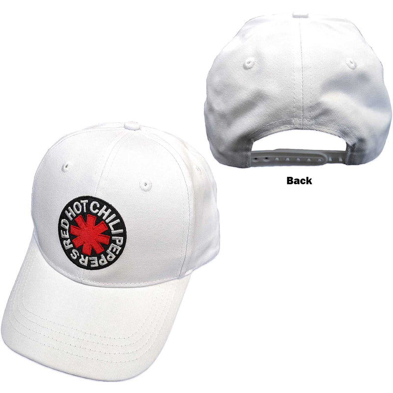 RHCP (Classic Asterisk) WHITE Baseball Cap