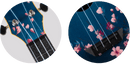 Flight TUC-32 (Sakura) ABS Concert Travel Ukulele. With Gig Bag