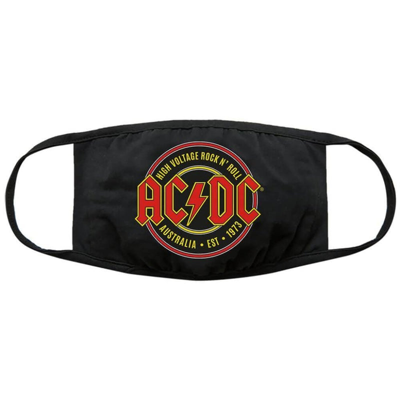 AC/DC (Est. 1973) Face Mask - The Musicstore UK