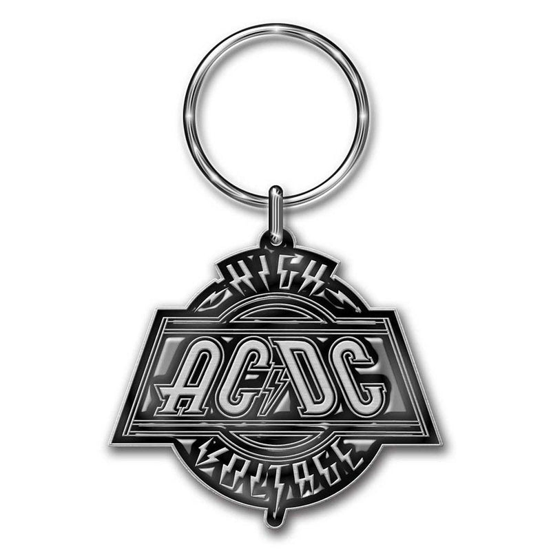 ACDC High Voltage Metal Keychain - The Musicstore UK
