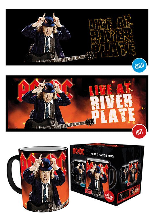 AC/DC (Live) Heat Change Boxed Mug