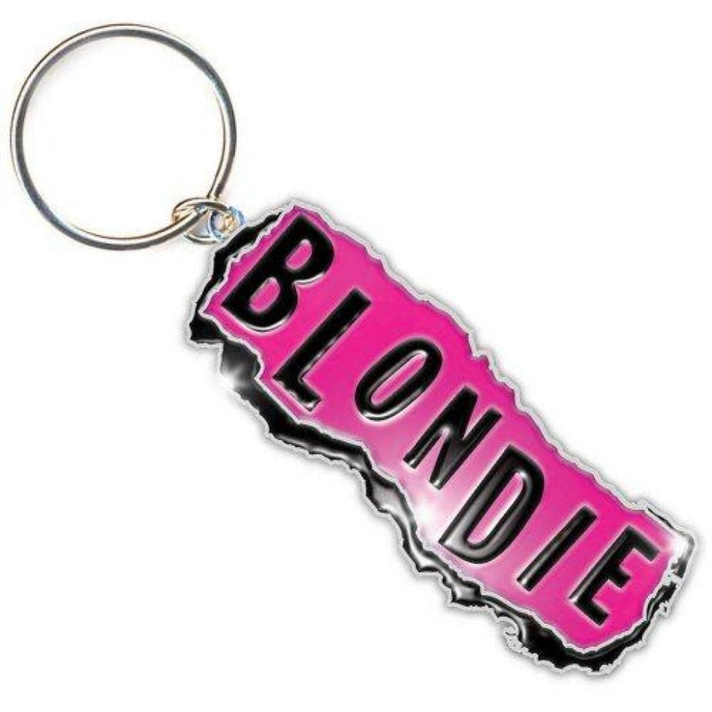 Blondie (Punk Logo) Metal Keychain - The Musicstore UK