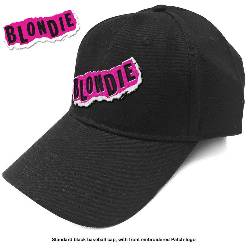 Blondie (Punk Logo) Unisex Baseball Cap - The Musicstore UK