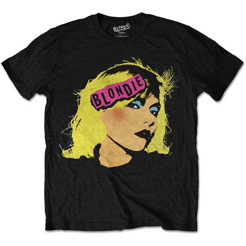 Blondie (Punk Logo) Unisex T-Shirt - The Musicstore UK