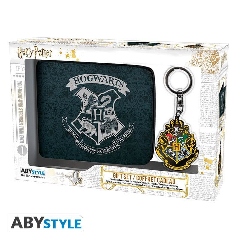 Harry Potter (Hogwarts) Wallet and Keyring Gift Set