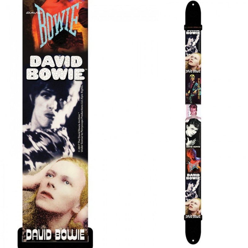 David Bowie (Faces) Perris 8089 Licensed Guitar Strap - The Musicstore UK