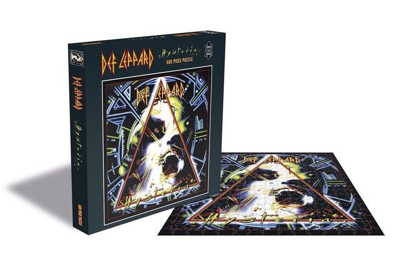 Def Leppard (Hysteria) 500 Piece Jigsaw Puzzle - The Musicstore UK