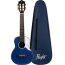 Flight - Iris Concert Ukulele - Dark Blue (With Bag) - The Musicstore UK