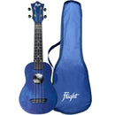 Flight TUS-35 ABS Soprano Travel Ukulele. Dark Blue - The Musicstore UK