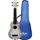 Flight TUS-40 Art Range ABS Soprano Travel Ukulele. Kitty - The Musicstore UK