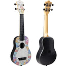 Flight TUS-40 Art Range ABS Soprano Travel Ukulele. Kitty - The Musicstore UK
