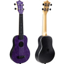 Flight TUS-65 Shimmer ABS Soprano Travel Ukulele. Amethyst - The Musicstore UK