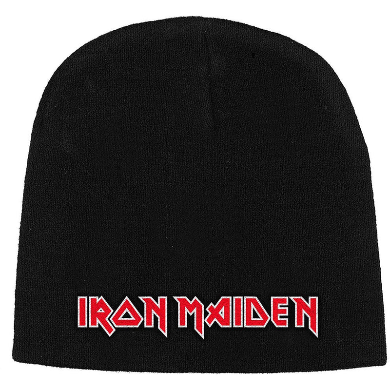 Iron Maiden (Logo) Unisex Beanie Hat - The Musicstore UK