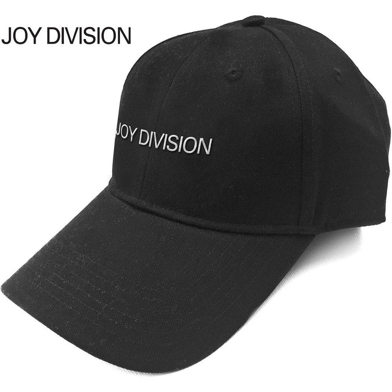 Joy Division (Logo) Black Baseball Cap - The Musicstore UK