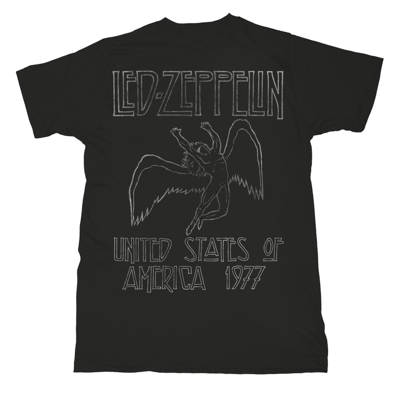 Led Zeppelin (USA 1977) Unisex T-Shirt - The Musicstore UK