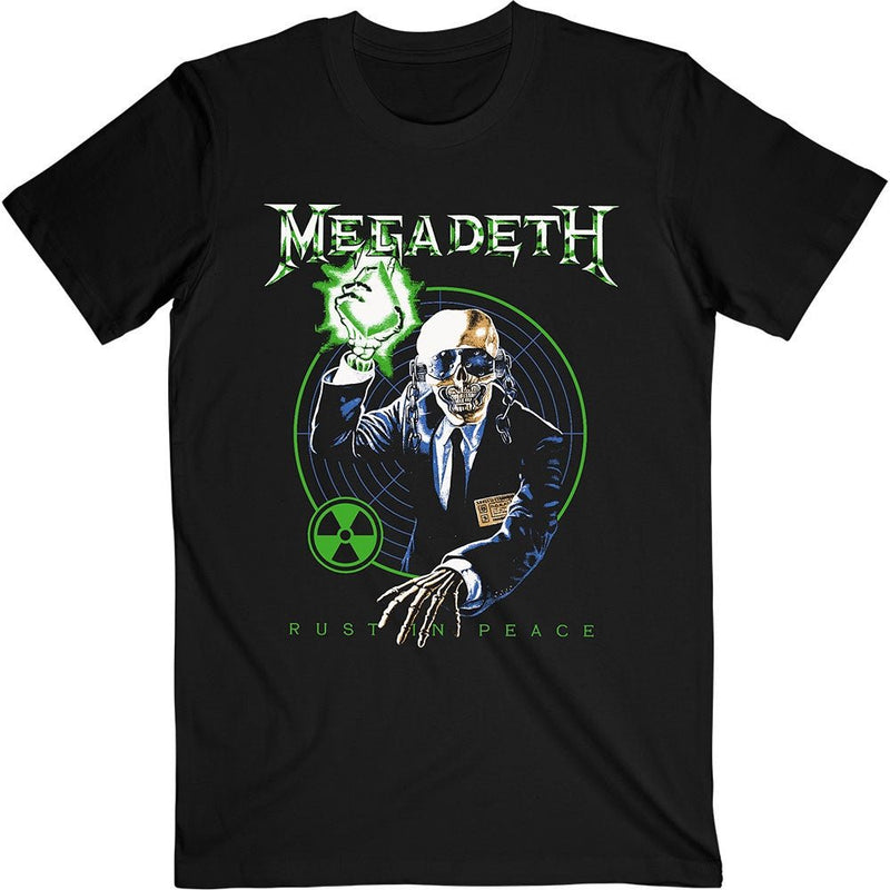 Megadeth (Vic Target Rust In Peace Anniversary) Unisex T-Shirt - The Musicstore UK