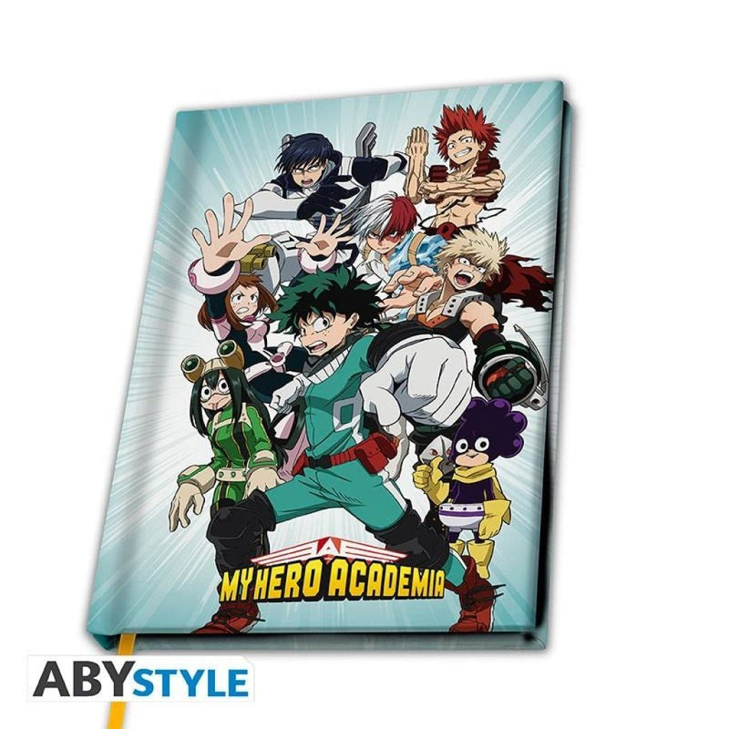 MY HERO ACADEMIA - A5 Notebook "Heroes" X4 - The Musicstore UK