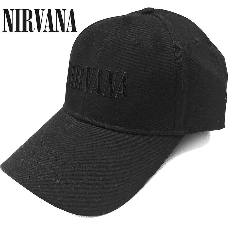 Nirvana (Text Logo) Baseball Cap - The Musicstore UK