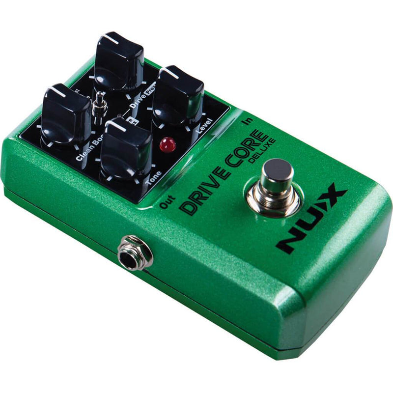 NUX Drive Core Deluxe Boost and Drive Guitar Effects Pedal - The Musicstore UK