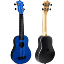 Flight TUS-65 Shimmer ABS Soprano Travel Ukulele. Sapphire