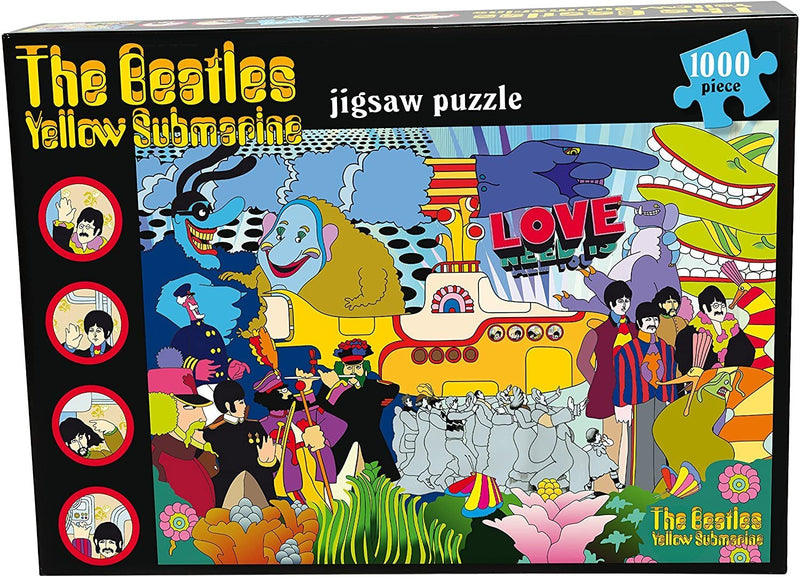 The BEATLES - YELLOW SUBMARINE 1000 PIECE Puzzle - The Musicstore UK