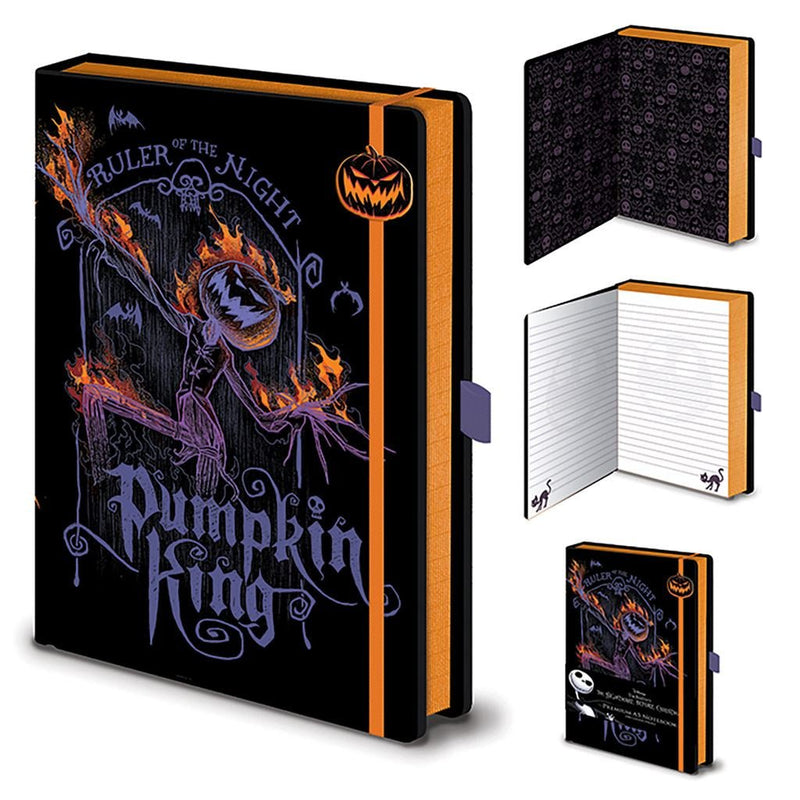 The Nightmare Before Christmas (Pumpkin King) A5 Premium Notebook - The Musicstore UK