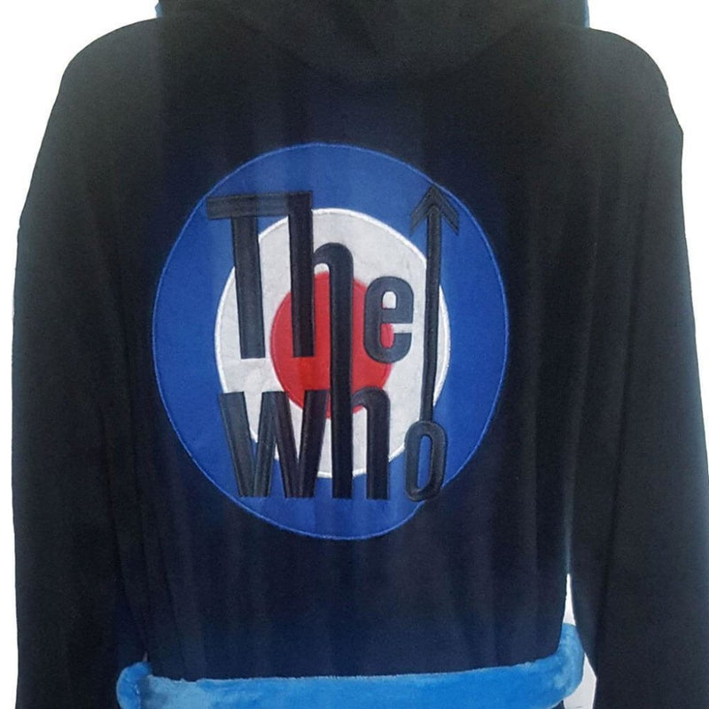 The Who (Target Logo) Unisex Fleece Bathrobe - The Musicstore UK