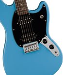 Squier Sonic Mustang HH, Laurel Fingerboard, Black Pickguard, California Blue