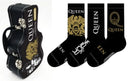 QUEEN - Queen Socks 3 Pack In Guitar Tin (One Size)