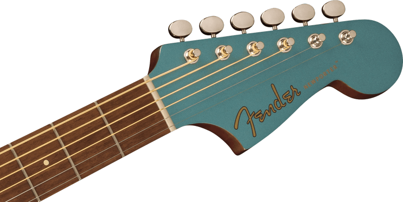 Fender Newporter Player, Walnut Fingerboard, Black Pickguard, Tidepool