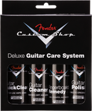 Fender Custom Shop Deluxe Guitar Care System. 4 Pack. Black