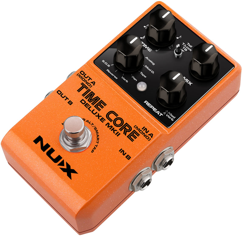 NUX Time Core Deluxe MKII Digital Delay Effects Pedal