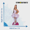 Ariana Grande Life Size Cut Out (with Mini Cutout)