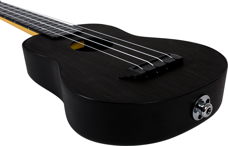 Flight: TUS35E Travel Electro Ukulele - Black