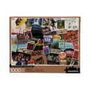 AC/DC Albums 1000 Piece Jigsaw Puzzle
