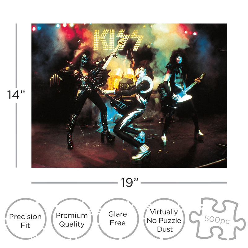 Kiss 500 Piece Jigsaw Puzzle