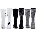 AC/DC Unisex Sock Gift Box: (3 in a Pack) Logos (Multicolour) (UK Size 6.5 - 11)