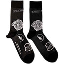 AC/DC Unisex Ankle Socks: Icons (Black) (UK Size 7 - 11)