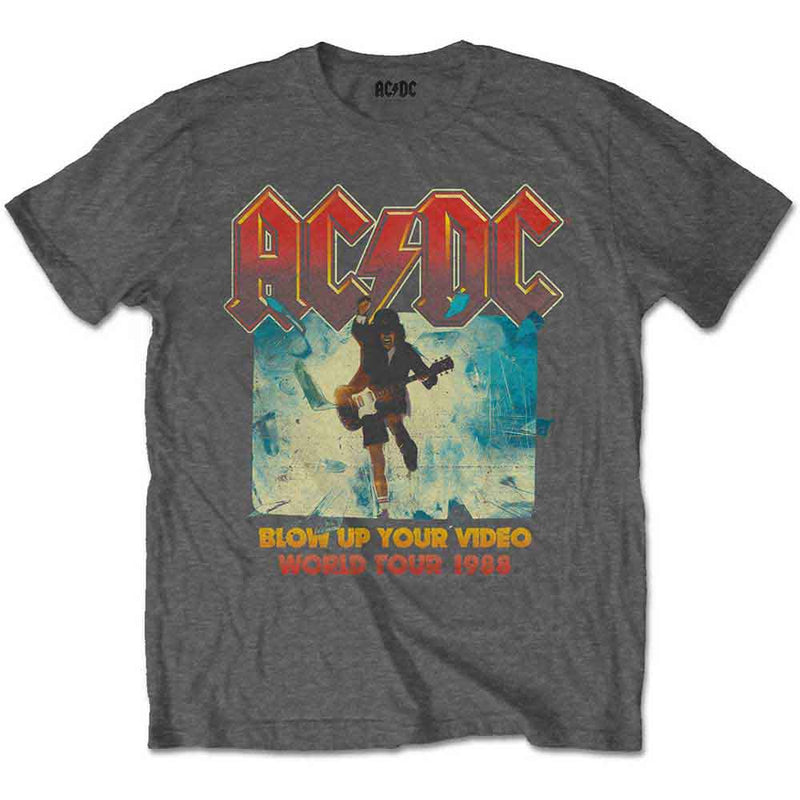 AC/DC (Blow Up Your Video) Grey Kids T-Shirt
