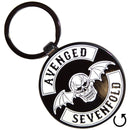 Avenged Sevenfold Keychain: Deathbat Crest (Double Sided)