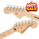 Squier Affinity Series Stratocaster, Maple Fingerboard, White Pickguard, Olympic White