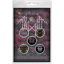Sleep Token Button Badge Pack: Even In Arcadia