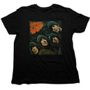 The Beatles Unisex T-Shirt: Rubber Soul Album Cover (Black)
