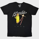 Blondie Unisex T-Shirt: Yellow Dress 1978 (Black)