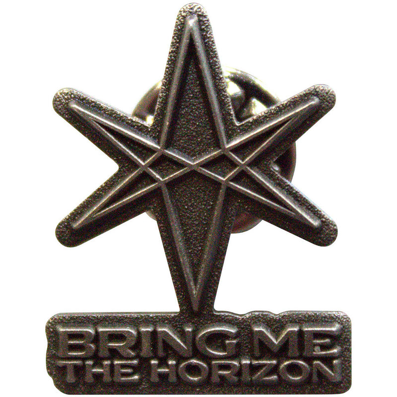 Bring Me The Horizon Pin Badge: 6-Point Star