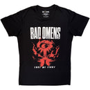 Bad Omens Unisex Premium Carbon T-Shirt: Red Eye (Black)